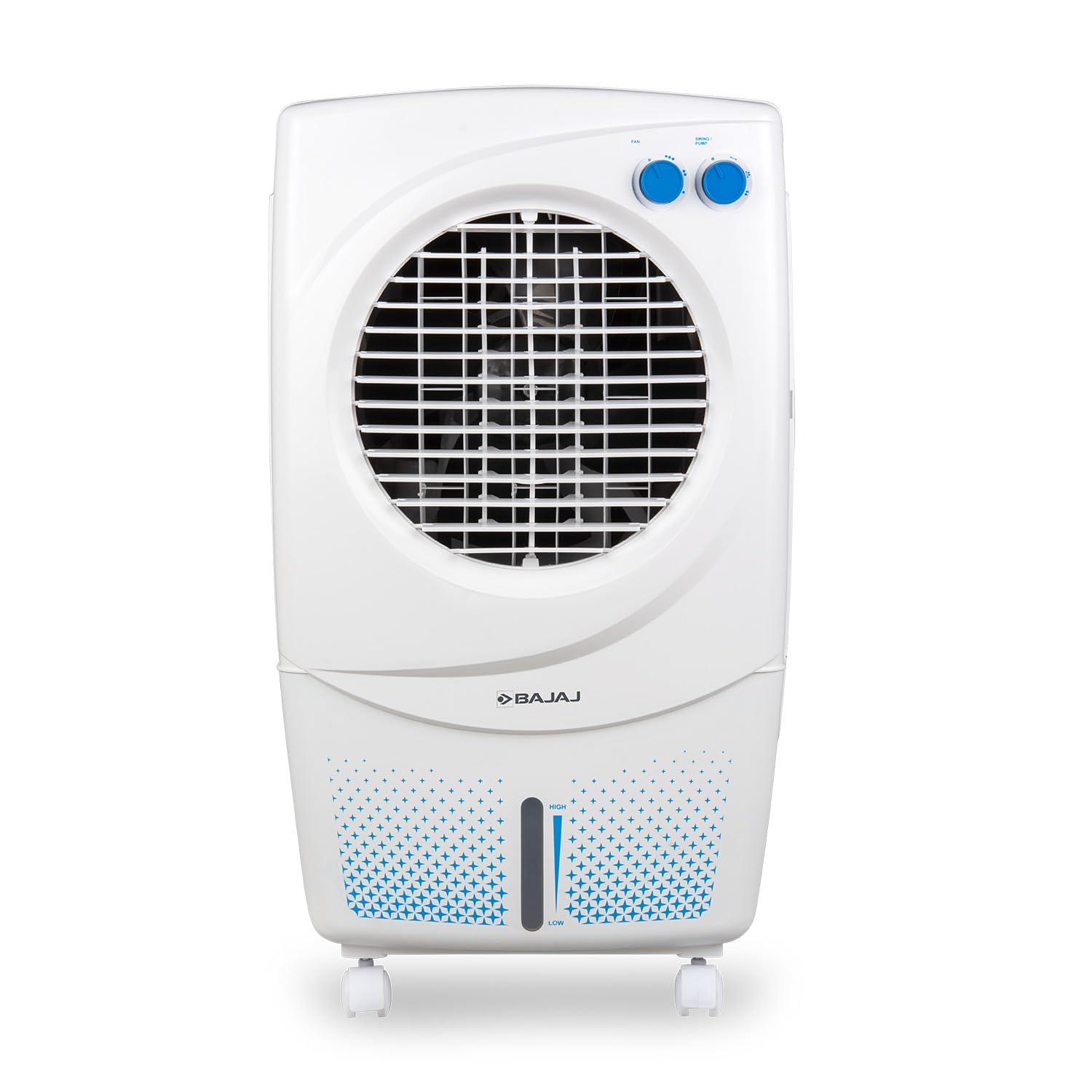 Bajaj PX 97 Torque New 36L Personal Air Cooler with Honeycomb Cooling Pads, 30Ft Air Throw, High-Speed Fan & 3-Speed Control – White